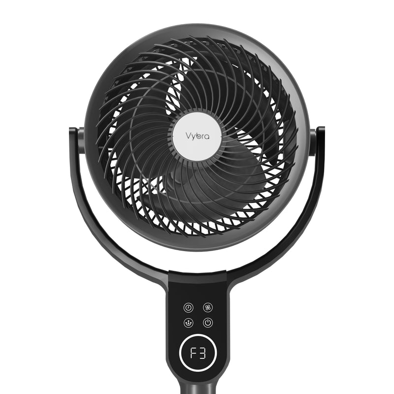 Vybra Oscillator Dual Height Tilt Swing Oscillating Fan