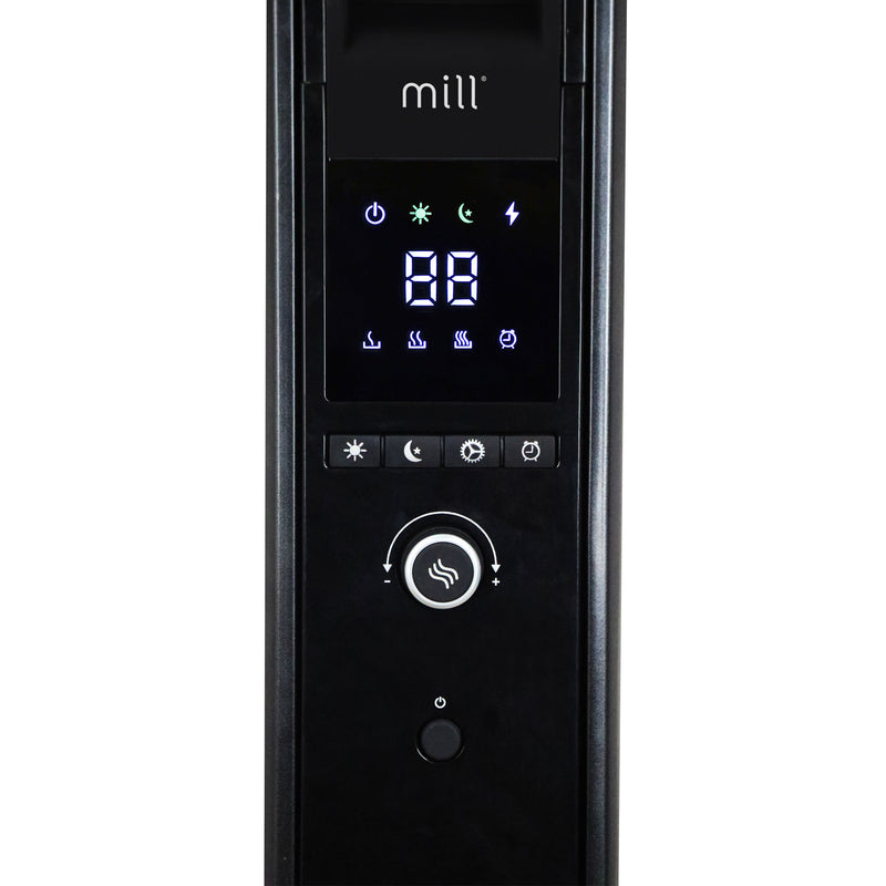 Mill Gentle Air oil filled radiator 1000W - Black